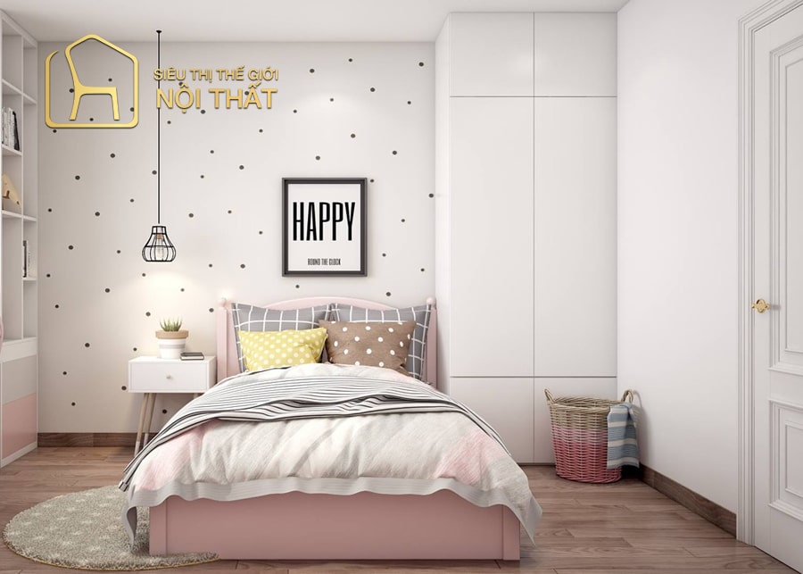 20 Mẫu thiết kế nội thất phòng ngủ bé gái dễ thương, đẹp mắt 21 Nội thất phòng ngủ cho bé gái trên 13 tuổi