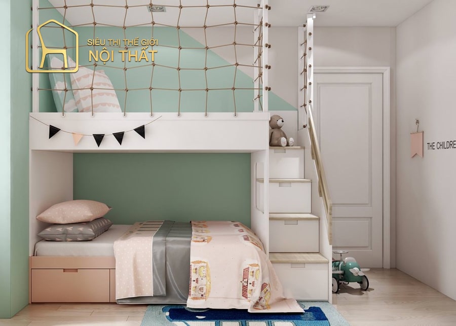20 Mẫu thiết kế nội thất phòng ngủ bé gái dễ thương, đẹp mắt 22 Nội thất phòng ngủ cho bé gái trên 13 tuổi