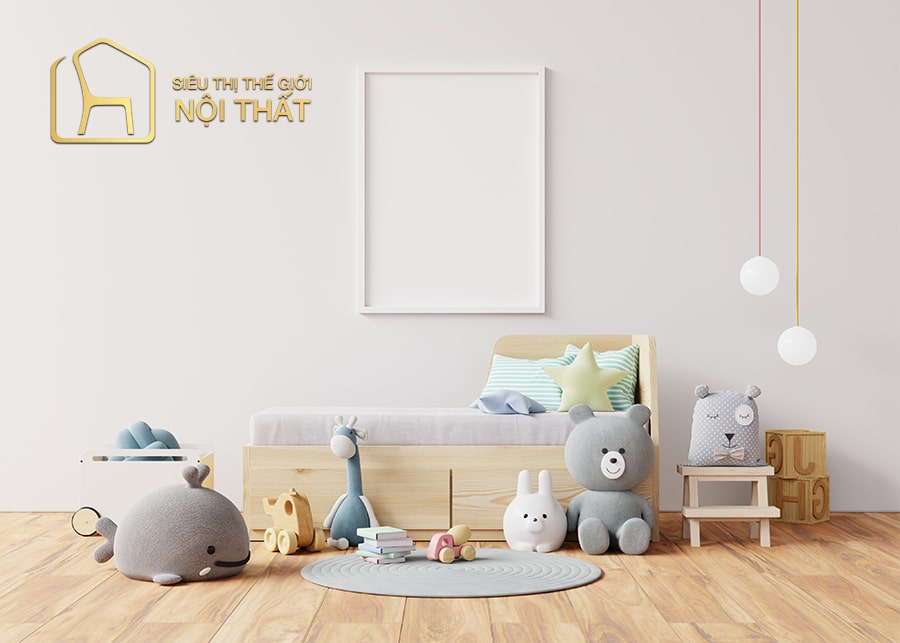 20 Mẫu thiết kế nội thất phòng ngủ bé gái dễ thương, đẹp mắt 8 Nội thất phòng ngủ cho bé gái dưới 3 tuổi
