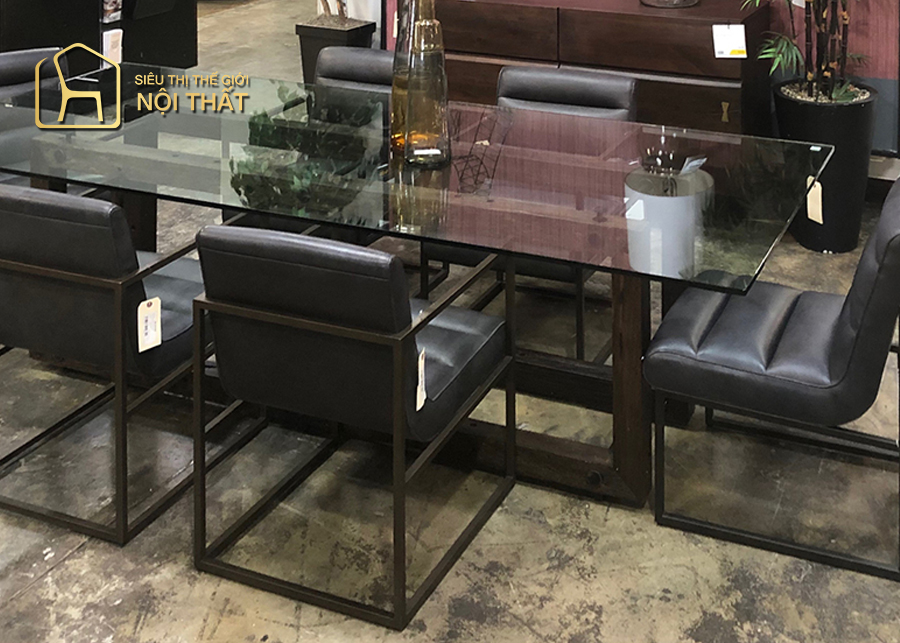 20 mẫu thiết kế nội thất văn phòng nhập khẩu chất lượng cao 7 Nội thất văn phòng nhập khẩu cao cấp từ đá Burkina - Copeland Coffee Table With Magazine Rack