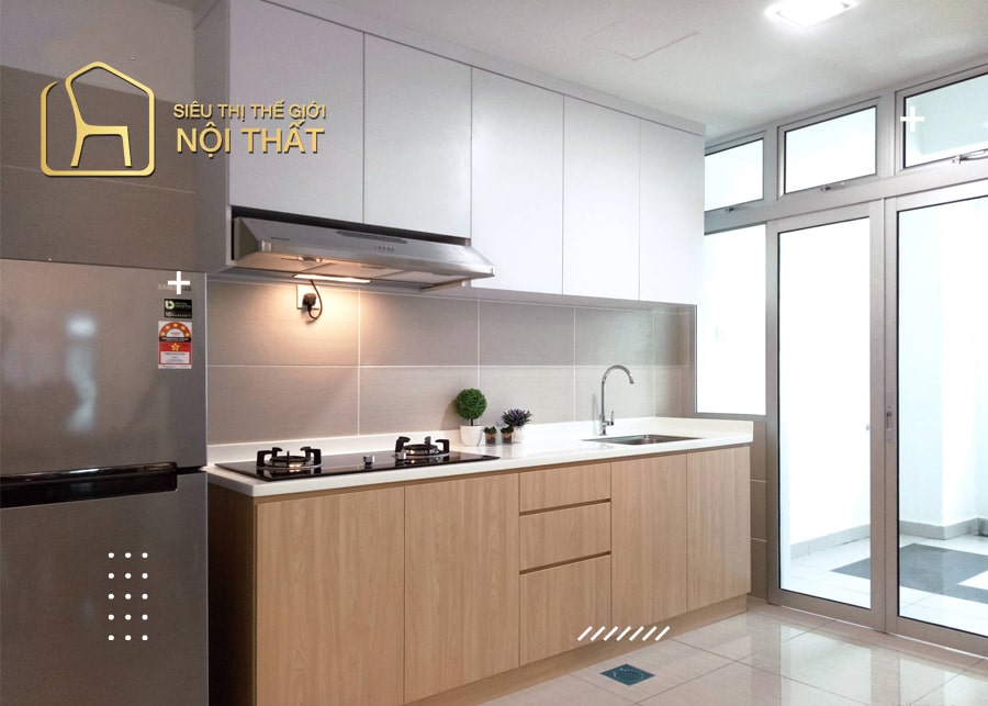 Nội thất bếp nhà ống - Xu hướng thiết kế đẹp 2022 17 Mẫu thiết kế nội thất bếp nhà ống 3m