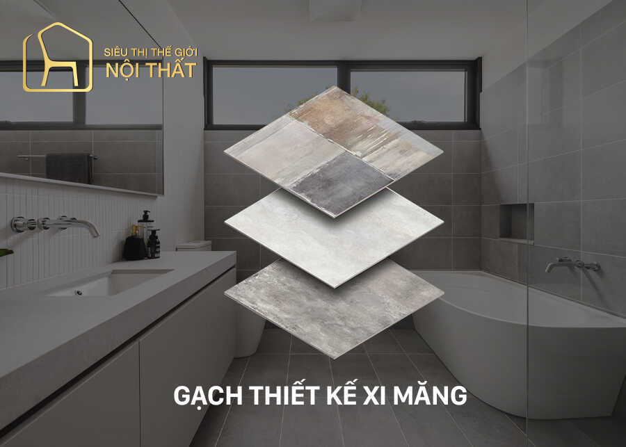 Gạch Thiết Kế Xi Măng