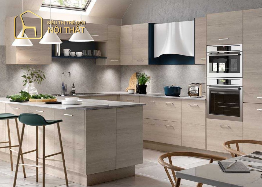 Mẫu thiết kế nội thất nhà bếp nhỏ - mẹo bố trí nhà bếp nhỏ 6 Lưu ý khi lựa chọn phụ kiện nội thất nhà bếp có không gian nhỏ