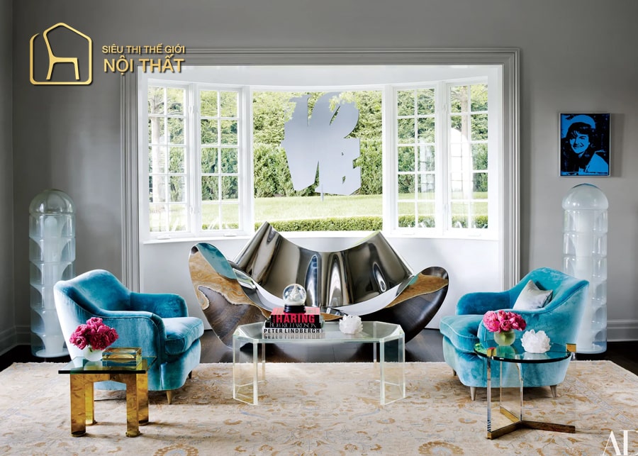 Top 20 mẫu thiết kế nội thất phòng khách nhà phố đẹp nhất hiện nay 28 Nội thất phòng khách nhà ống phong cách đương đại