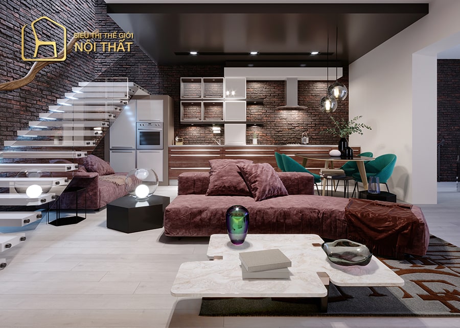 Top 20 mẫu thiết kế nội thất phòng khách nhà phố đẹp nhất hiện nay 10 Thiết kế nội thất phòng ngủ từ 15m2 – 25m2