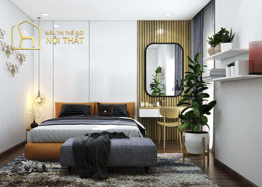 Nội thất phòng ngủ nhà ống sử dụng màu sắc phù hợp nào?