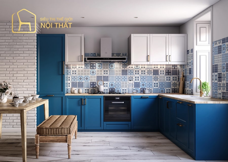 Nội thất nhà bếp hình chữ L hiện tại là lựa chọn chiếm ưu thế lớn nhất trong thiết kế nhà bếp với hơn 80%