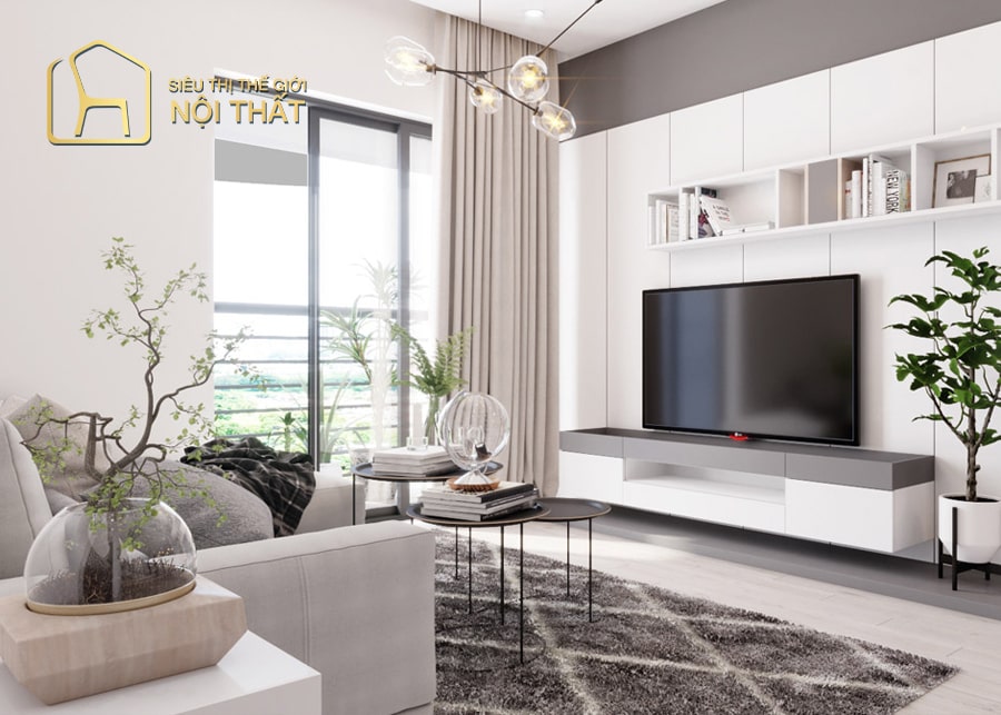 Tất tần tật về thiết kế nội thất chung cư 50m2 trên thị trường hiện nay 2 Thiết kế nội thất chung cư theo phong cách Bắc Âu ( Scandinavian)