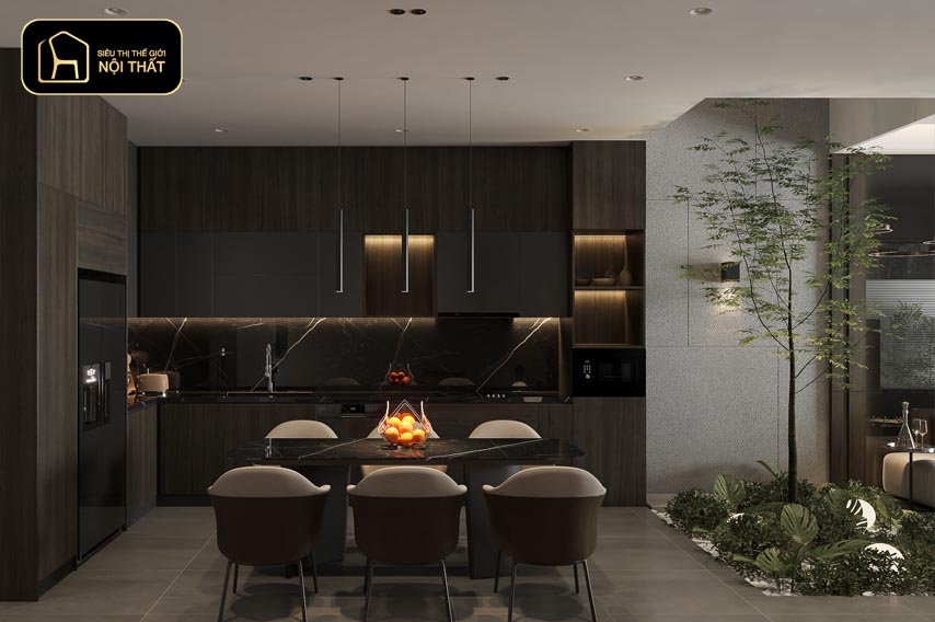 Top 20 mẫu thiết kế nội thất nhà bếp hình chữ L năm 2025