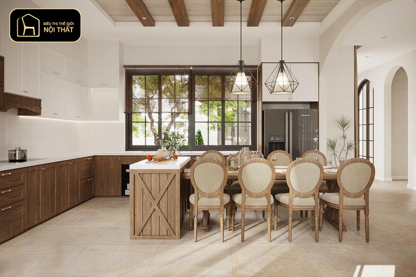 Top 20 mẫu thiết kế nội thất nhà bếp hình chữ L năm 2025