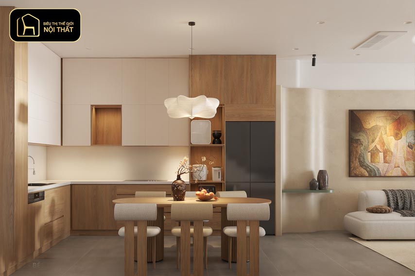 Top 20 mẫu thiết kế nội thất nhà bếp hình chữ L năm 2025