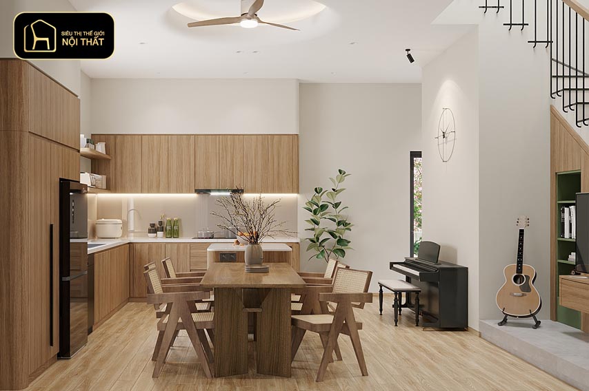 Top 20 mẫu thiết kế nội thất nhà bếp hình chữ L năm 2025