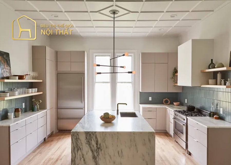Các loại tủ bếp nhựa phổ biến, đẹp mắt cho nhà bếp của bạn 19 Tủ bếp bằng nhựa chống nước rất hiệu quả