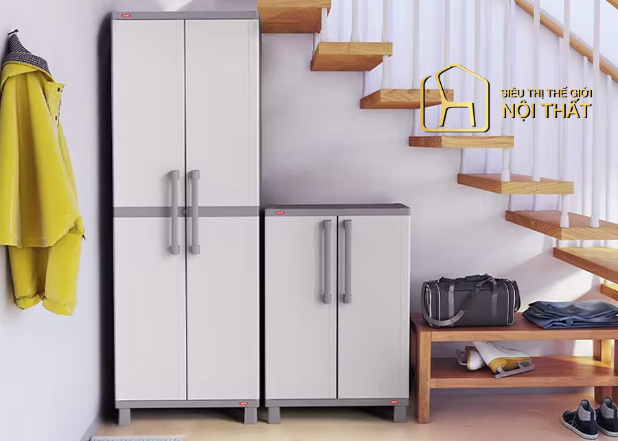 Tủ quần áo nhựa có thiết kế đa dạng mẫu mã