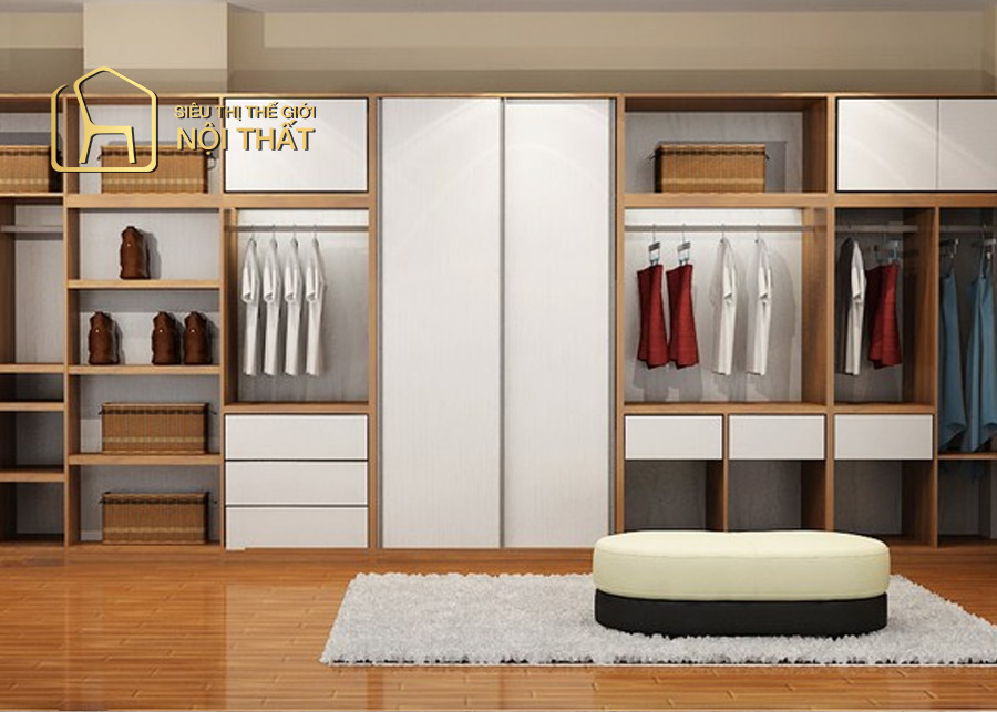 Top 12 mẫu tủ quần áo Hàn Quốc không thể bỏ lỡ trong kiến trúc nội thất 3 Tủ quần áo cánh lùa phong cách Hàn Quốc