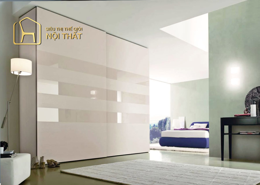 Top 12 mẫu tủ quần áo Hàn Quốc không thể bỏ lỡ trong kiến trúc nội thất 10 Tủ quần áo Hàn Quốc gam màu tươi sáng