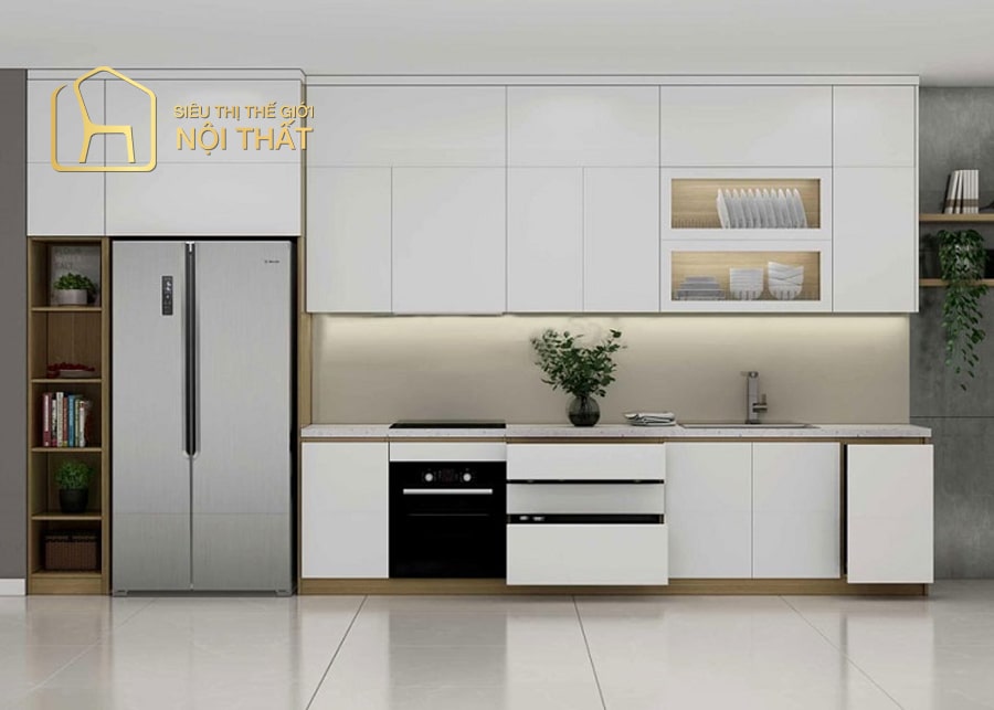 Các loại tủ bếp nhựa phổ biến, đẹp mắt cho nhà bếp của bạn 20 Tủ nhựa giúp vệ sinh dễ dàng