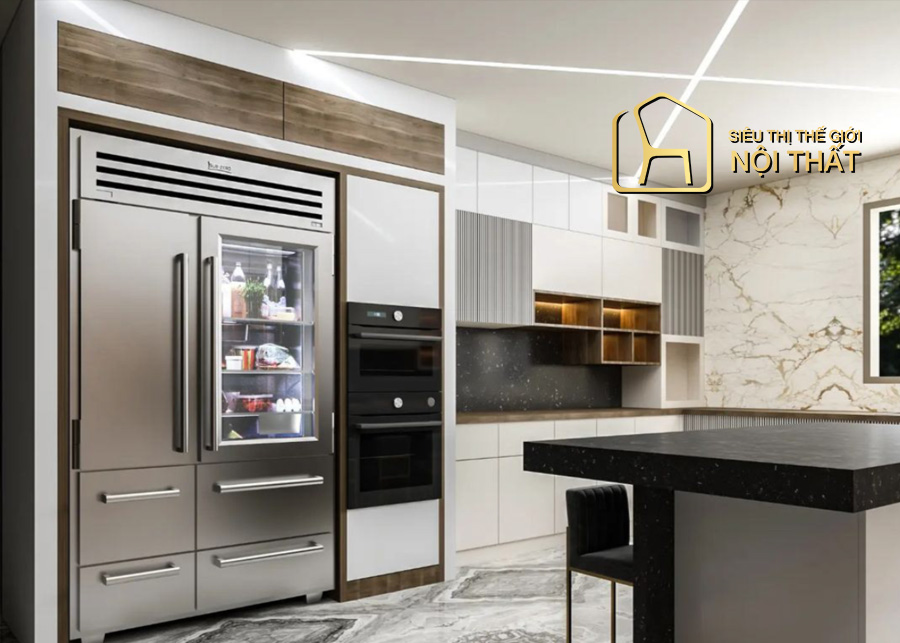 Xác định diện tích và kiểu nhà bếp khi thiết kế nội thất nhà bếp