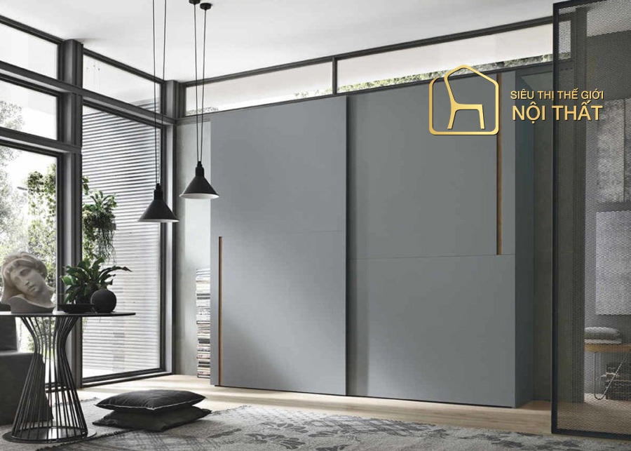 Tổng hợp 12 mẫu tủ quần áo thông minh - xu hướng hiện đại 16 Tủ đồ thông minh cao kịch trần tông màu thanh lịch