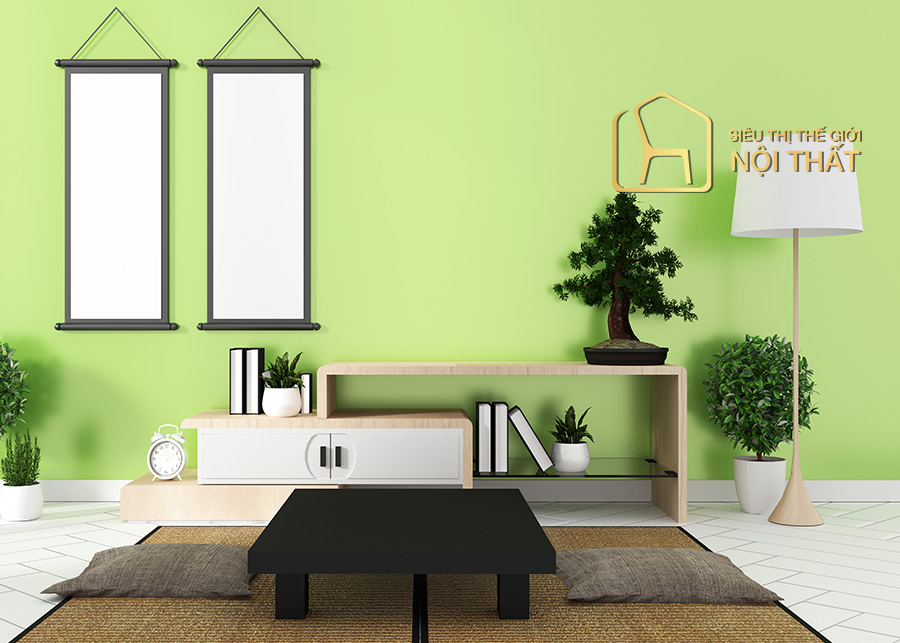 Màu sắc đơn giản là đặc trưng trong sử dụng nội thất và thiết kế Nhật Bản