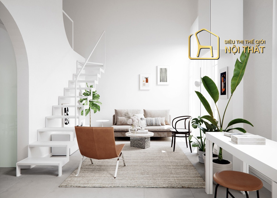 Phong cách nội thất Bắc Âu (Scandinavian) thường xuất hiện ở kiểu nhà phố, nhà ống Việt