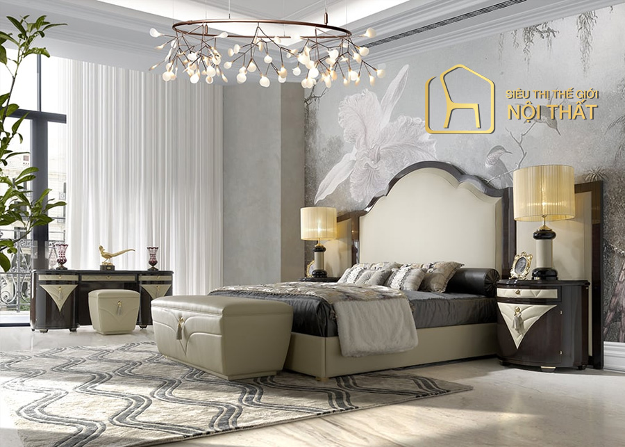 Mọi thứ A - Z về phong cách nội thất Art Deco trong thiết kế nội thất 25 Một không gian phòng ngủ thư giãn được xây dựng từ phong cách thiết kế nội thất Art Deco