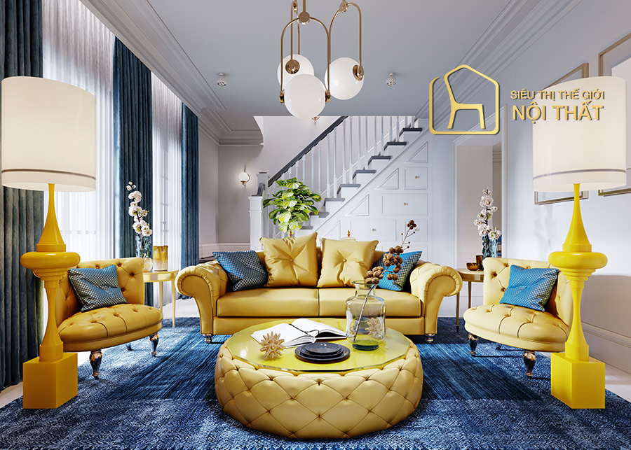 Mọi thứ A - Z về phong cách nội thất Art Deco trong thiết kế nội thất 17 Ứng dụng phòng khách kiểu Art Deco