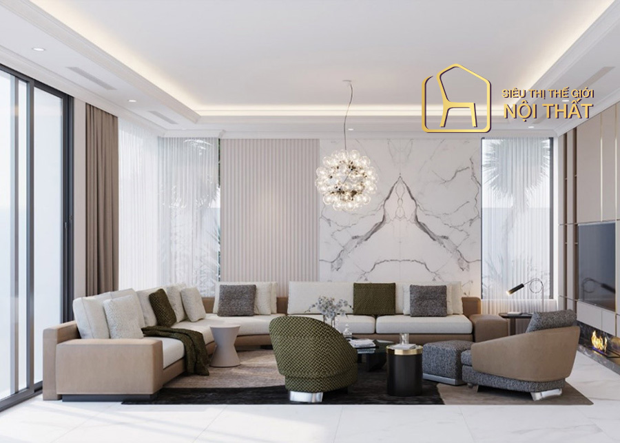 Nội thất cao cấp - Lưu ý chọn mua nội thất và thiết kế? 6 Tuy cao cấp, nhưng trong những thiết kế này cũng sẽ tối ưu tối đa công năng của các món nội thất