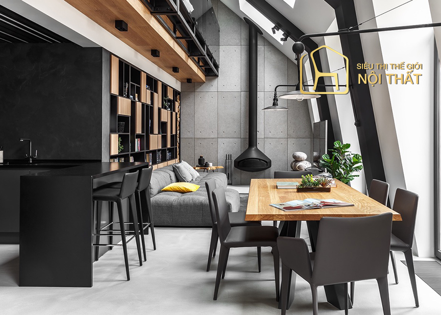 Phong cách nội thất hiện đại và những điều bạn cần biết 13 Việc bố trí nội thất trong thiết kế nội thất hiện đại đáp ứng được đầy đủ sự hài hòa