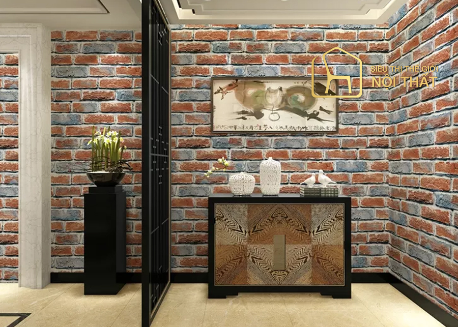 Cực mê với mẫu gạch trang trí phong cách Vintage 13 Gạch trang trí Vintage hoa văn trắng - đen