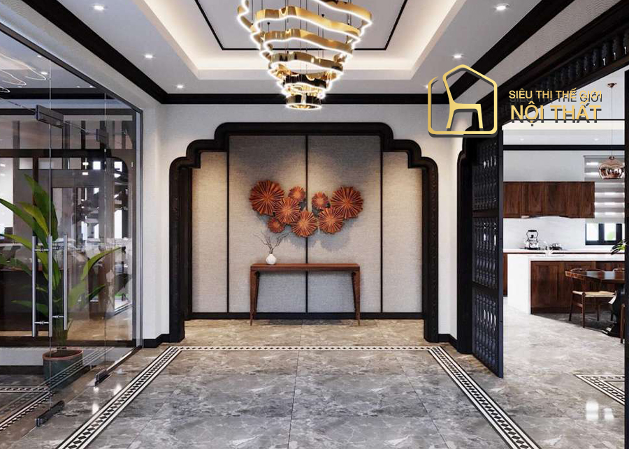 Phong cách thiết kế nội thất Indochine Đông Dương- Bản giao hưởng đặc sắc cổ điển 18 Hành lang không gian nhà ở sang trọng và bí ẩn