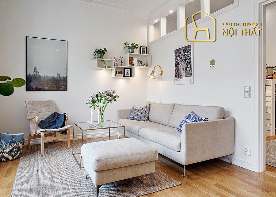 Thiết kế căn hộ phong cách Scandinavian đơn giản tinh tế và tiện nghi 16 Thiết kế dành cho căn hộ diện tích khiêm tốn