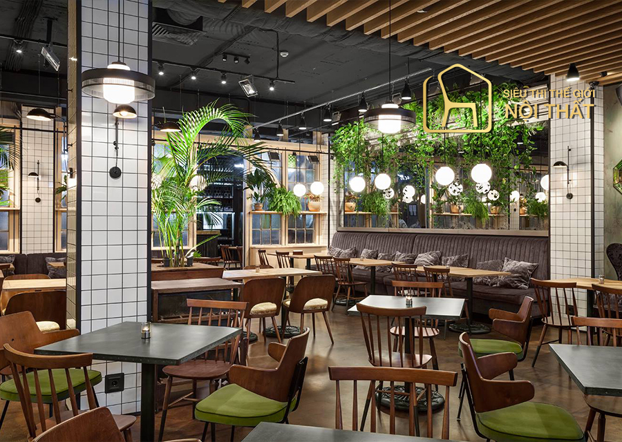 Mẫu thiết kế quán cafe phong cách Scandinavian đẹp hài hòa, hút mắt 19 Quán cafe phong cách Scandinavian tone màu trầm
