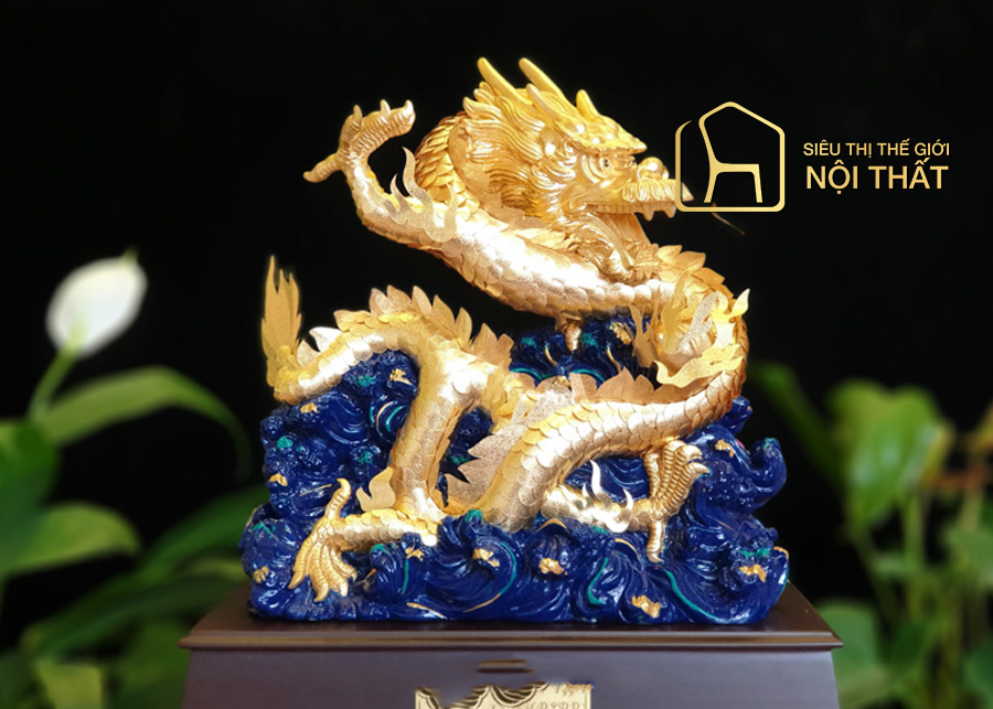 10 vật phẩm phong thủy phòng khách mang lại nhiều tài lộc 5 Vật phẩm Rồng phong thủy