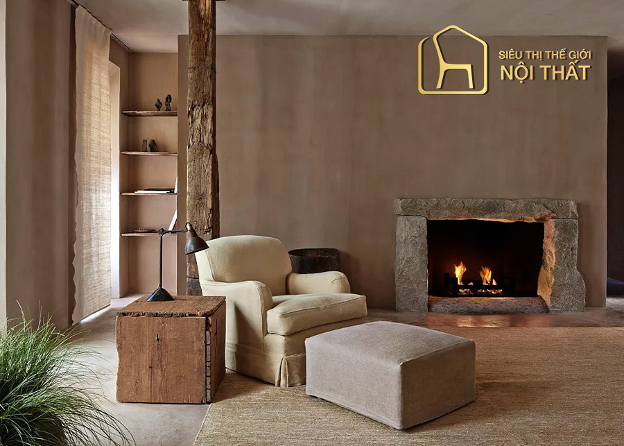 Phong cách thiết kế nội thất Wabi Sabi - Khai phá vẻ đẹp trong sự không hoàn mỹ 21 Nội thất Wabi Sabi thô sơ và đơn giản với các mẫu nội thất gỗ tự nhiên