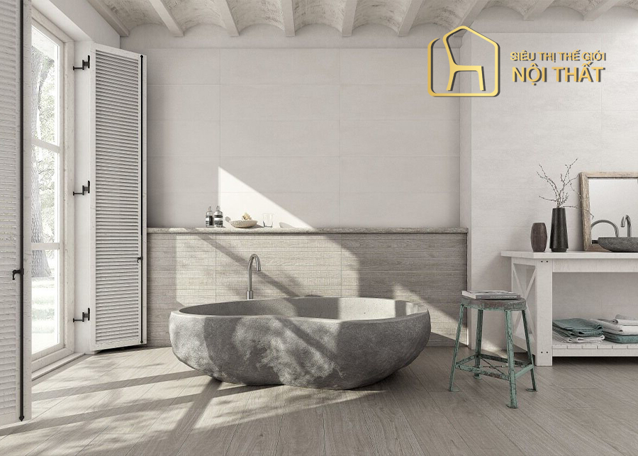Phong cách thiết kế nội thất Wabi Sabi - Khai phá vẻ đẹp trong sự không hoàn mỹ 11 Phong gian phòng khách Wabi Sabi tối giản