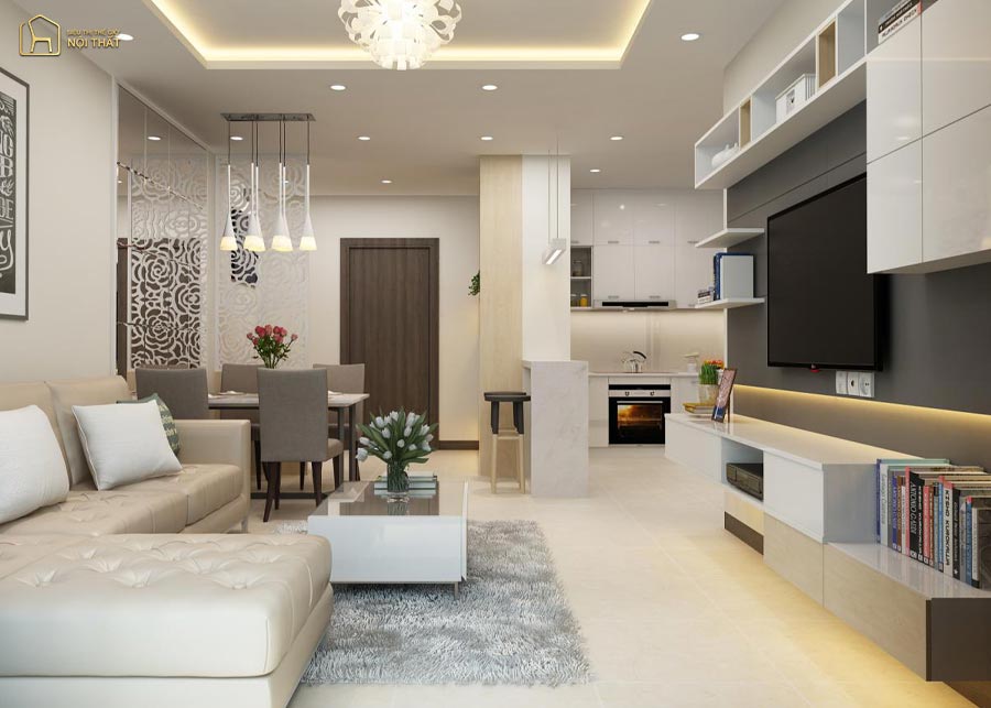 Lưu ý khi bố trí ánh sáng phòng khách