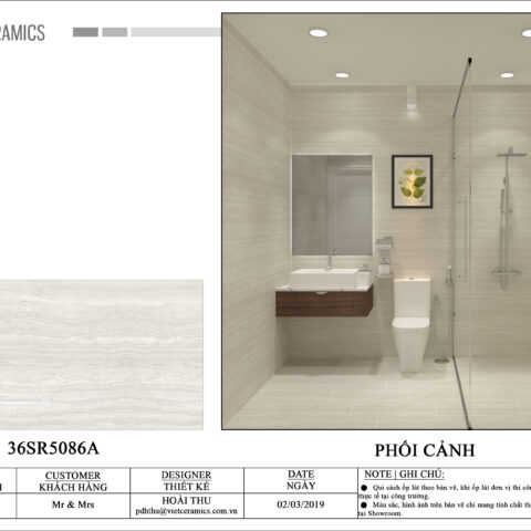 Gạch porcelain ốp lát SOUL TRAVERTINE