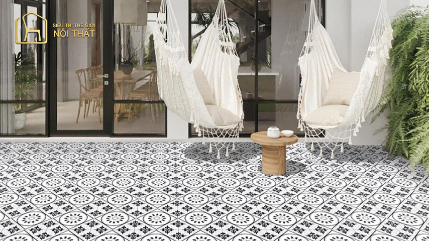 Các mẫu gạch lát nền 60x60 Các mẫu gạch lát nền 60x60 có hoa văn sống động, thiết kế ấn tượng, tăng tính thẩm mỹ cho ngôi nhà
