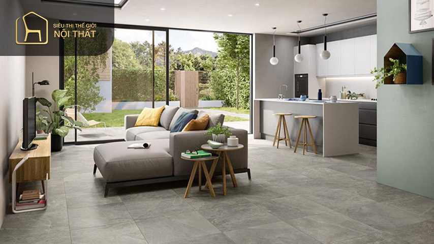 Phong cách thiết kế phòng khách liền bếp 20m2 tối ưu diện tích 3 Bạn cần chú ý đến phương án bố trí sao cho hiệu quả