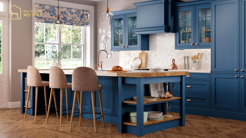 Cách trang trí phòng bếp theo hướng châu Âu