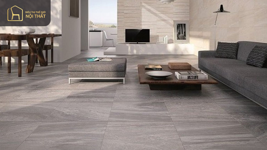 Gạch granite Gạch granite có độ chống thấm cao và khó bị trầy xước thích hợp sử dụng cho nhiều khu vực trong nhà