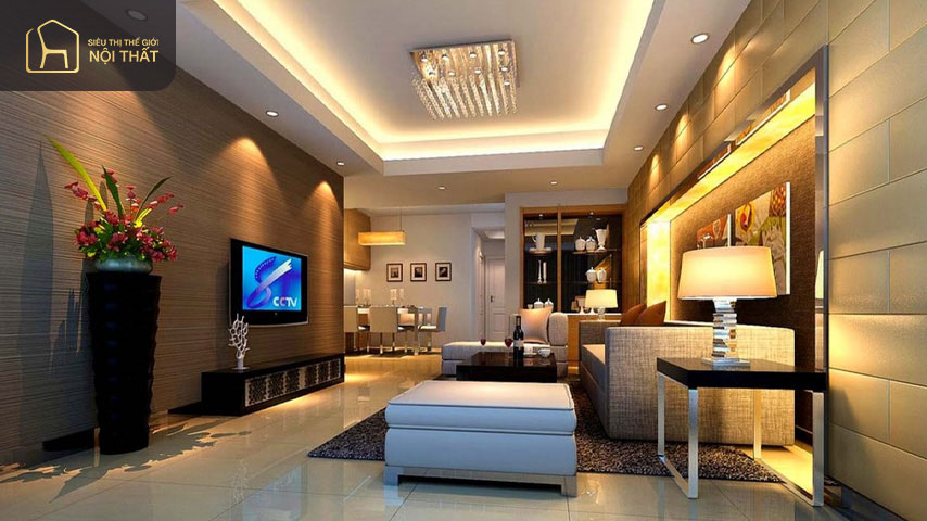 Sử dụng đèn LED trong phòng khách giúp tiết kiệm đèn năng Sử dụng đèn LED trong phòng khách giúp tiết kiệm đèn năng và đảm bảo sức khỏe cho người sử dụng