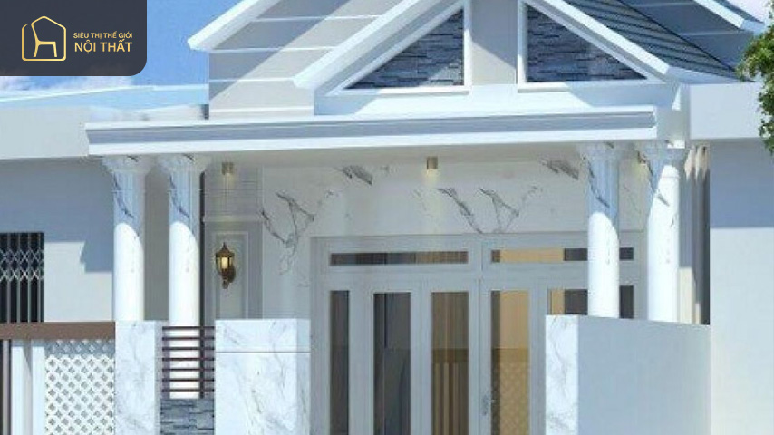 Gạch giả đá là mẫu gạch ốp mặt tiền nhà cấp 4 Gạch giả đá là mẫu gạch ốp mặt tiền nhà cấp 4 được nhiều người ưa chuộng hiện nay vì vẻ đẹp tinh tế và tự nhiên mà nó đem lại