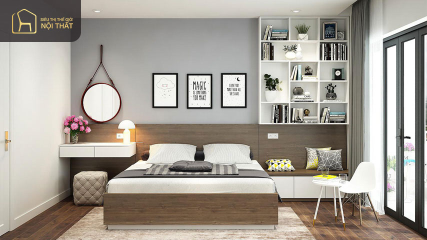 Bạn có thể ưu tiên sử dụng phong cách thiết kế đơn giản cho phòng khách