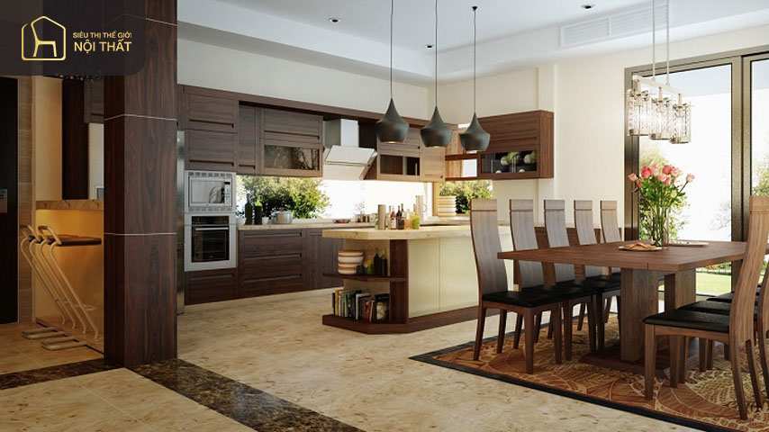 Các vật dụng nhà bếp cần có không gian bày trí phù hợp