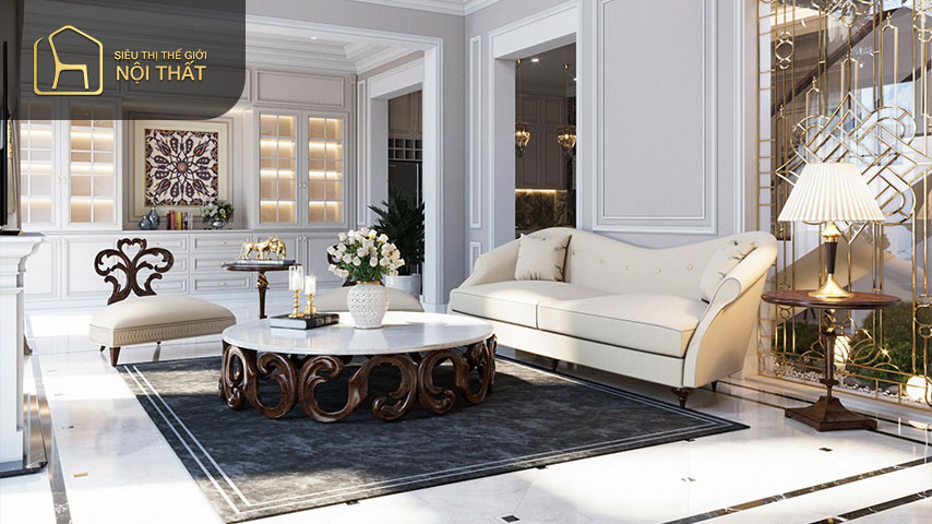 Thiết kế phòng khách theo phong cách luxury đem đến sự sang trọng và tiện nghi tột bậc Thiết kế phòng khách theo phong cách luxury đem đến sự sang trọng và tiện nghi tột bậc