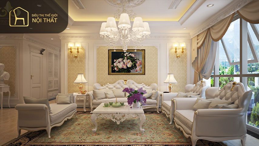 Thiết kế nội thất chung cư phong cách cổ điển mang đến sự sang trọng và quý phái cho căn nhà