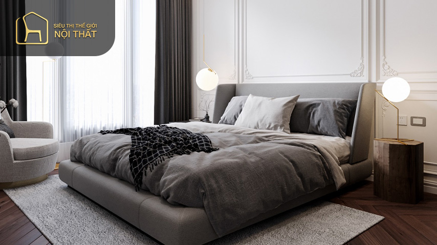 Thiết kế phòng ngủ đẹp cho vợ chồng kết hợp đèn trang trí tạo không gian lãng mạn thăng hoa Thiết kế phòng ngủ đẹp cho vợ chồng kết hợp đèn trang trí tạo không gian lãng mạn thăng hoa