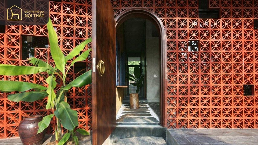Gạch thông gió chắn nắng khá hiệu quả Gạch thông gió chắn nắng khá hiệu quả